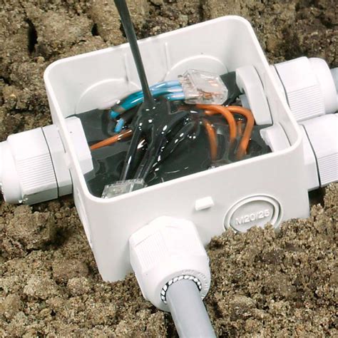 2 bay junction box|underground junction box lowe's.